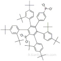 Tétrakis (2,4-di-tert-butylphényl) -1,1-biphényl-4,4&#39;-diylbisphosphonite CAS 38613-77-3